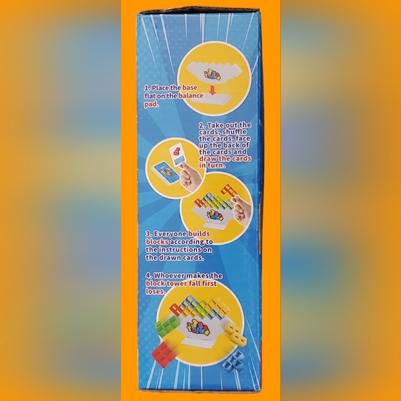 TETRA TOWER - BALANCING BLOCKS ~ Inno2Eleph Balancing Game 48-PCS AGES 5ys+ - Picture 5 of 8